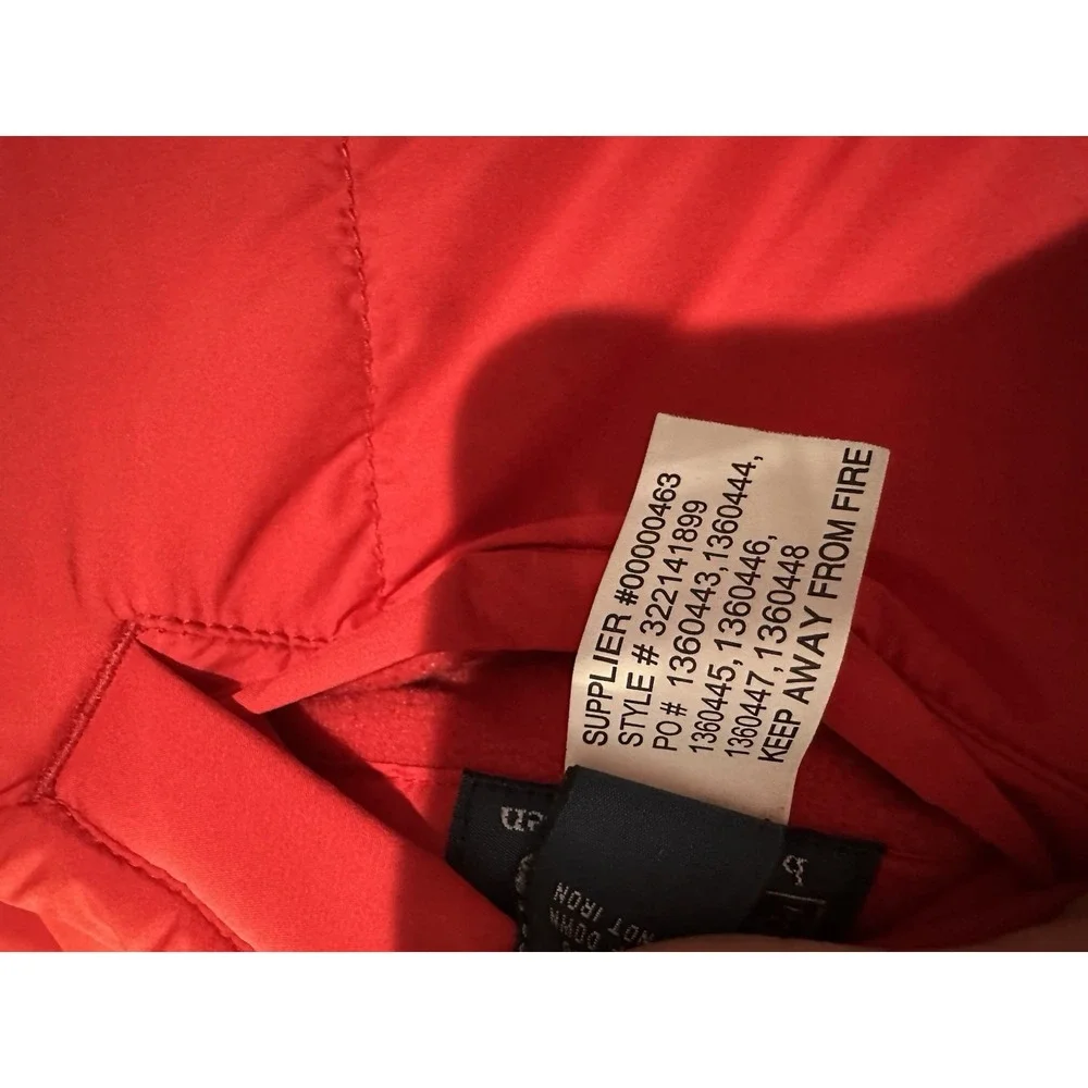 Polo Ralph Lauren Down Puffer Vest Boy's Size 5 Navy‎ Blue & Red Reversible